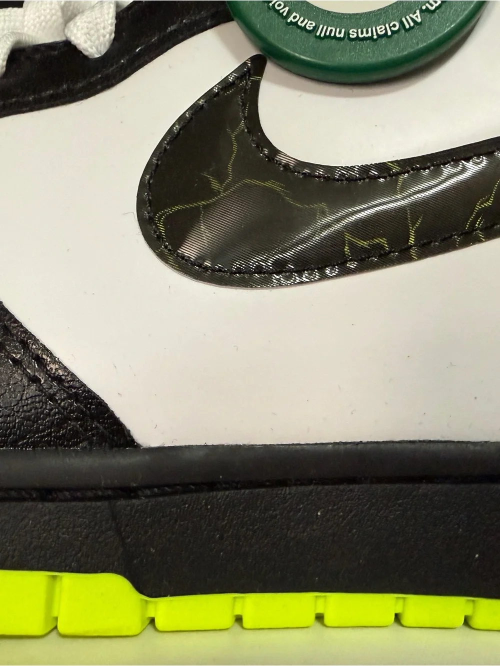Nike Dunk Hi White Black Electric Panda New with Box